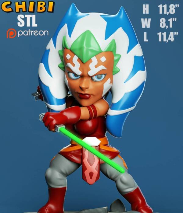 Ahsoka tano Chibi